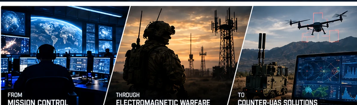 Mission Control, electromagnetic warfare, and Counter-UAS technology progression